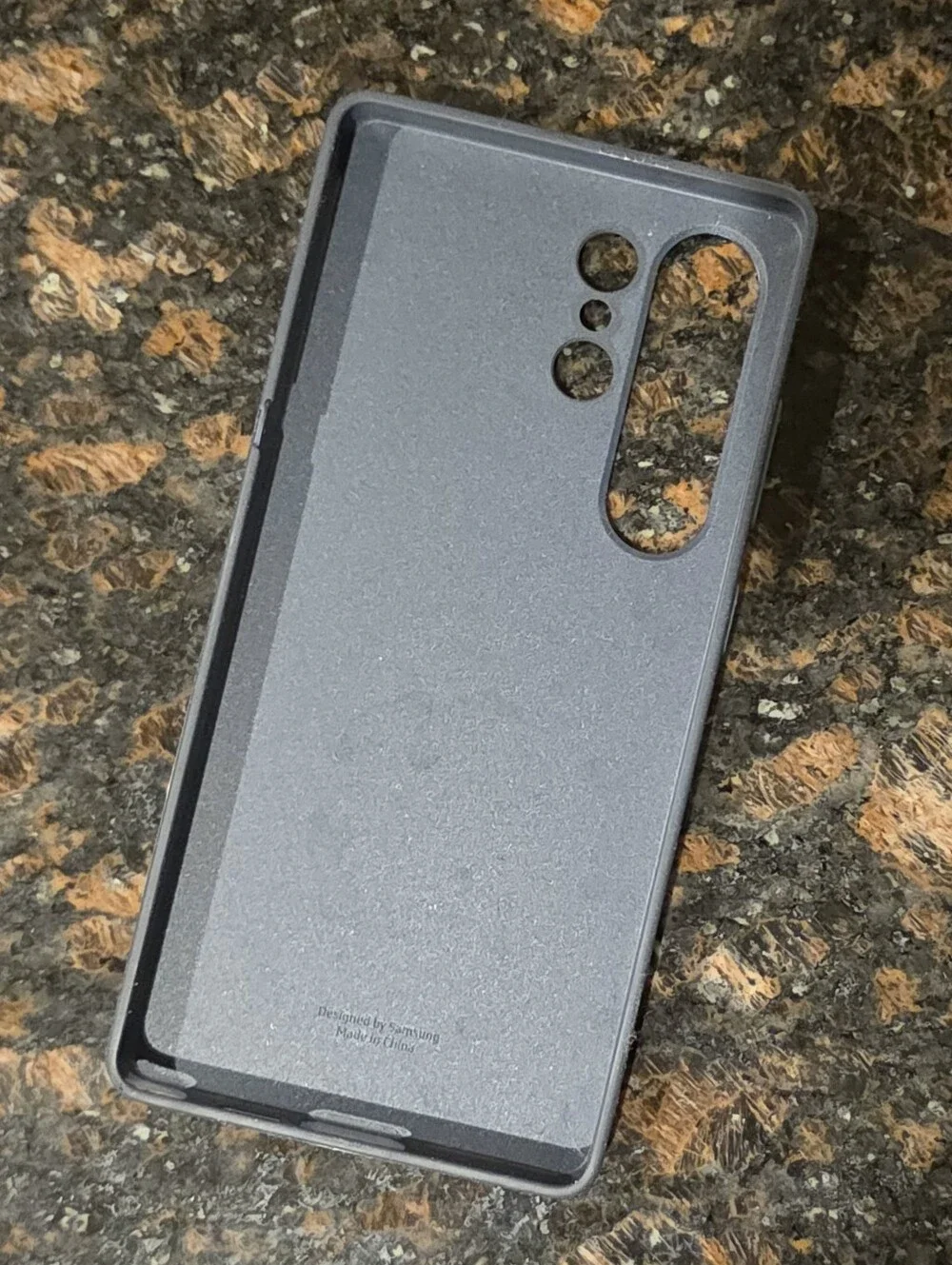 Galaxy S25 Ultra Black Silicone Case